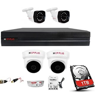 CP PLUS CCTV SET 4CH