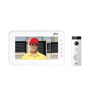 Godrej Security Solution seethru VDP RE7 Lite White Video Door Phone