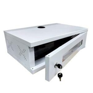 Zuumstar Rack 2U Folding Standard 500x300 CCTV/DVR/NVR Cabinet Box/DVR Rack Wall Mount with Lock/Network Rack/Server Rack - 2U Rack